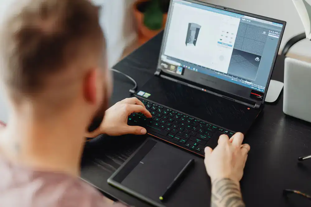 3D Artist working on character models